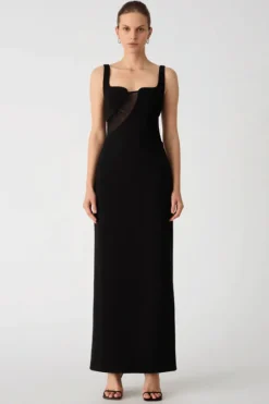 Daphne Maxi Dress Black