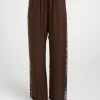 Elastic Pants With Stripe Nautilus Stripe