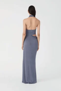 Elean Maxi Dress Steele Blue