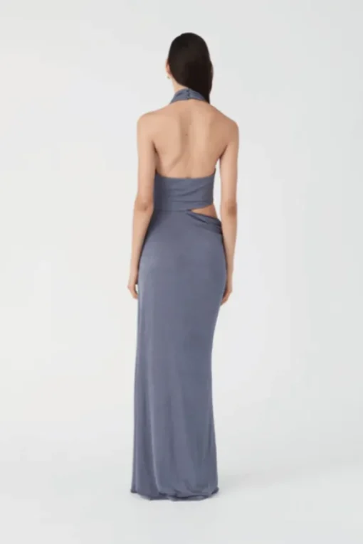 Elean Maxi Dress Steele Blue