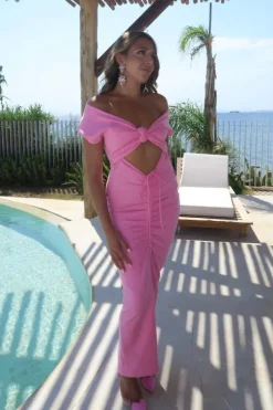 Exclusive Ramos Dress Pink