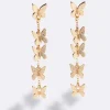 Fairy Nights Earrings Gold Fearless Finish