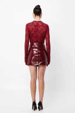 Fervour Cardigan Crimson