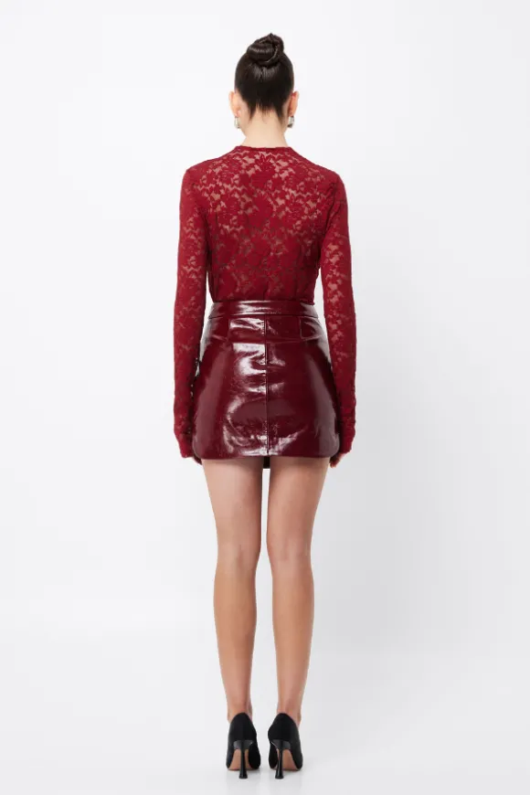 Fervour Cardigan Crimson