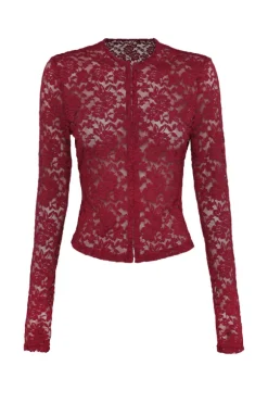 Fervour Cardigan Crimson