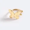 Floating Butterfly Ear Cuff Gold