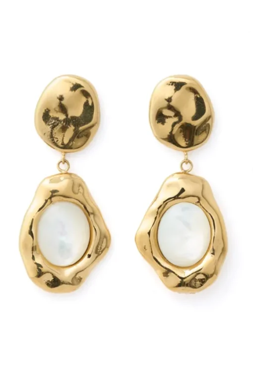 Florentine Mother of Pearl Earrings