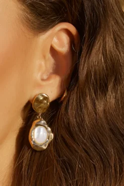 Florentine Mother of Pearl Earrings