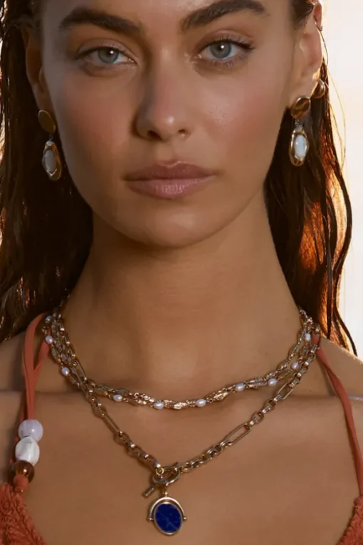 Florentine Mother of Pearl Earrings