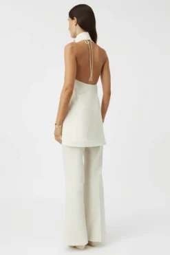 Floris Top Ivory Marle