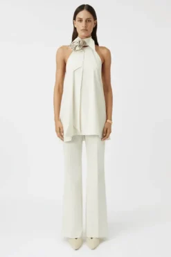 Floris Top Ivory Marle