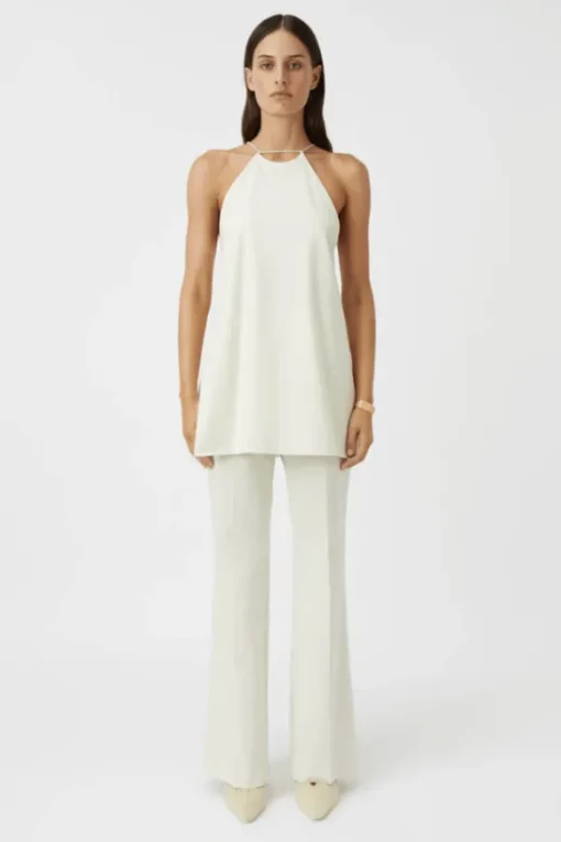 Floris Top Ivory Marle