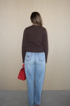 Frances Cardigan Chocolate