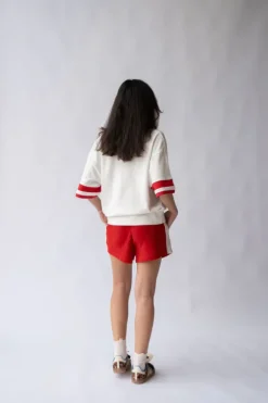 French Tennis Shirt Coconut