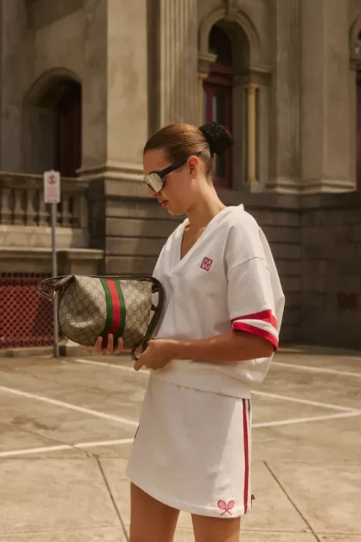 French Tennis Shirt Coconut
