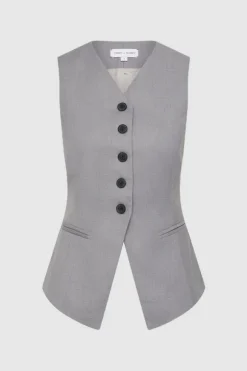 Gia Vest Top Grey Marle