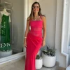 Gina Halter Dress Watermelon