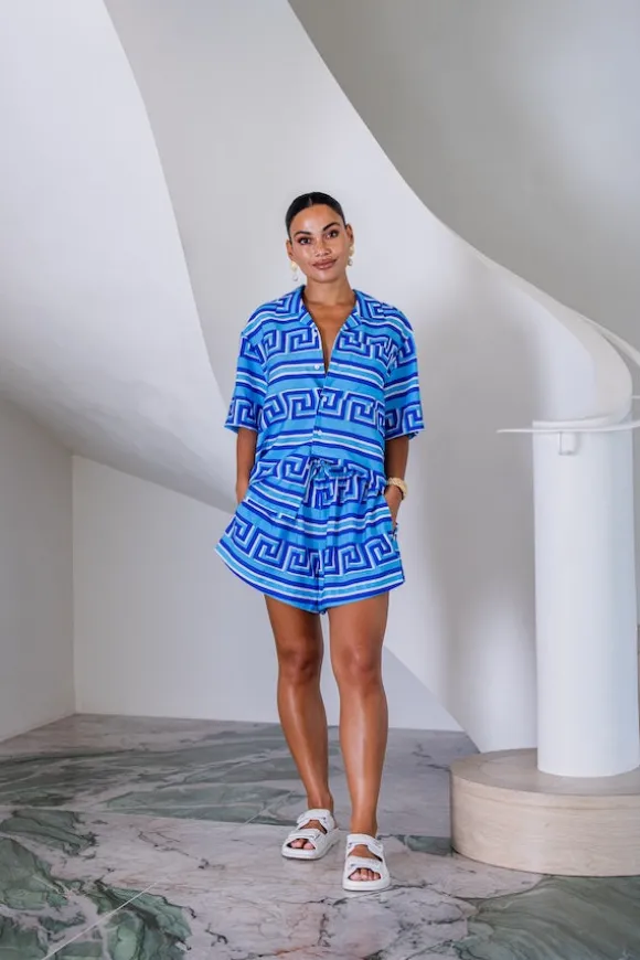 Greco Key Short Sleeve Shirt