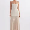 Harriette Maxi Dress Stone