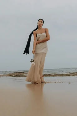 Harriette Maxi Dress Stone