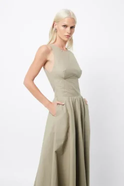 Homage Maxi Dress Eucalyptus