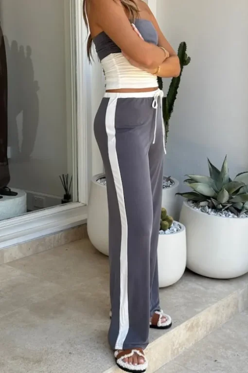 Hunter Tube Top Steel/White