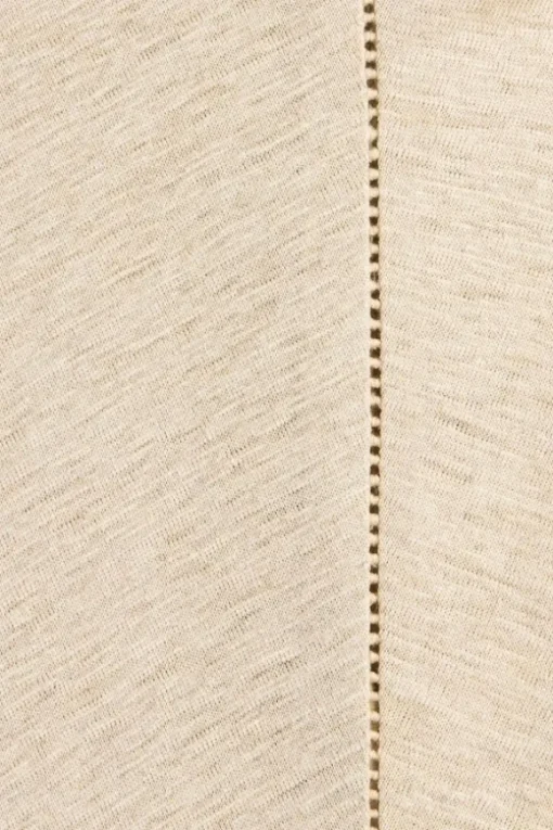 Ines Fringe Dress Oatmeal