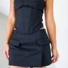 Jasper Mini Skirt Black