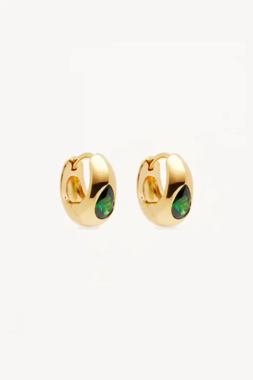 18k Gold Vermeil Magnetic Hoops