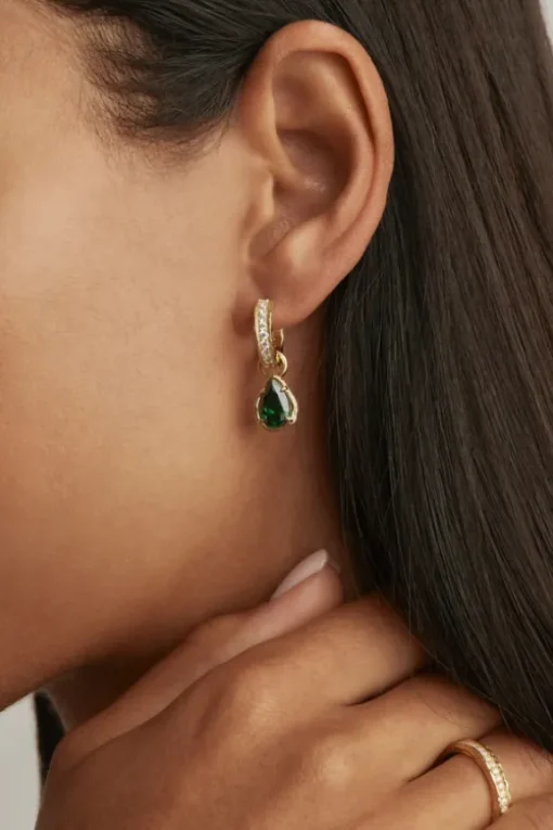 18k Gold Vermeil Soul Searching Hoops