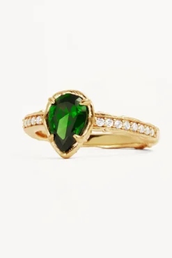 18k Gold Vermeil Soul Searching Ring