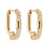 18k Gold Vermeil Unlock Your Potential Hoops