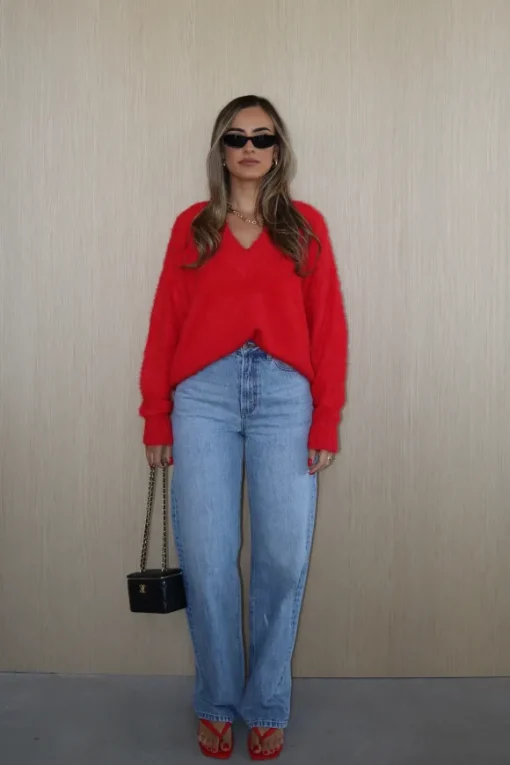 Kai Sweater Red
