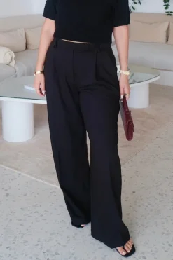 Kate Tailored Pant Black
