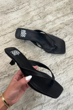 Kitty Heel Black