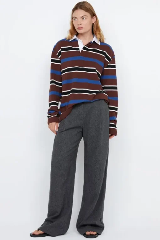 Kylo Jersey Plum/Indigo Stripe