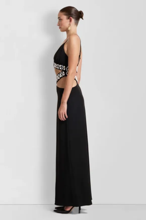 La Playa Maxi Dress Noir