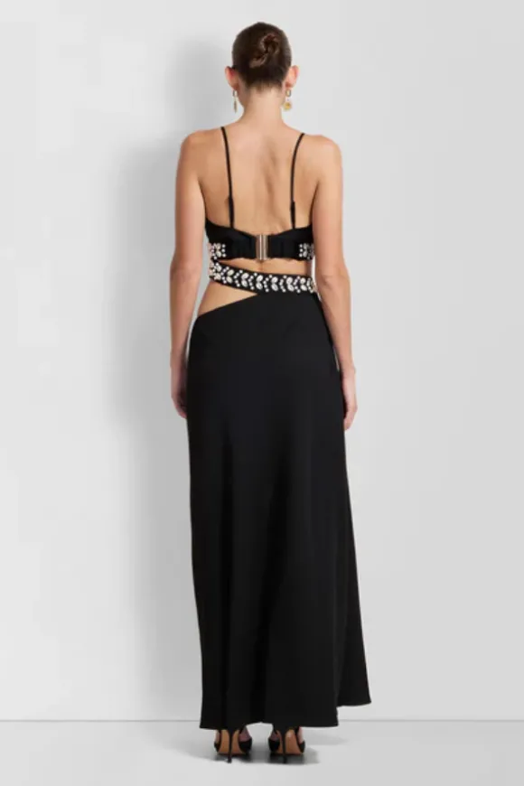La Playa Maxi Dress Noir