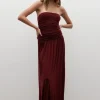 Leah Dress Wine