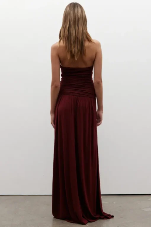 Leah Dress Wine
