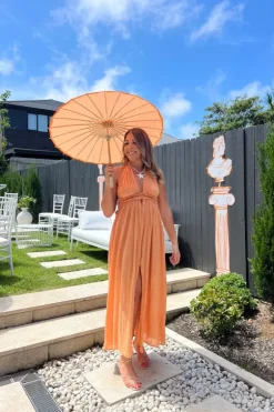 Lefkothea Dress Apricot