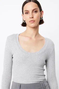 Lincoln Top Grey Marle