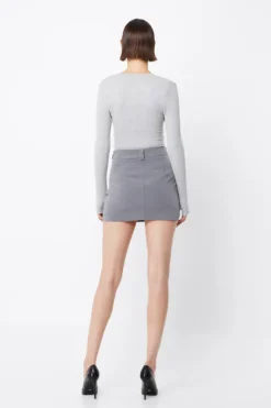 Lincoln Top Grey Marle