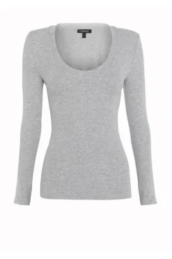 Lincoln Top Grey Marle
