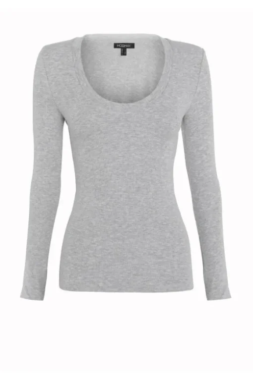 Lincoln Top Grey Marle