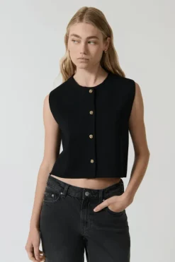 Linda Gilet Black
