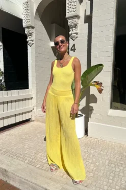 Lito Pants Lemon
