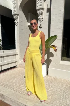 Lito Pants Lemon