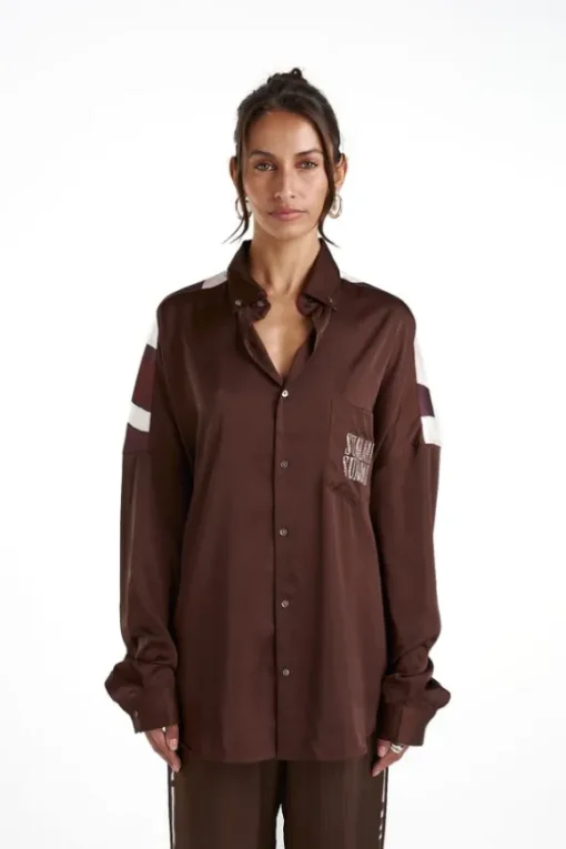Long Sleeve Oversized Shirt Nautilus