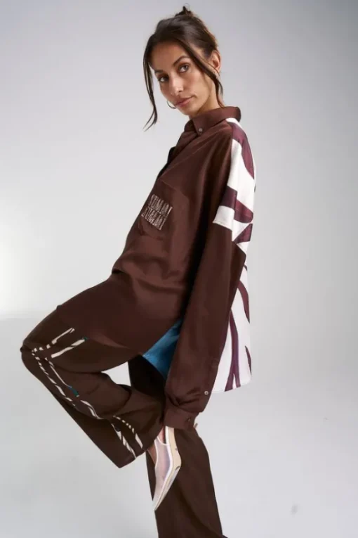 Long Sleeve Oversized Shirt Nautilus